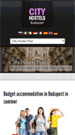 Mobile Screenshot of cityhostels.hu